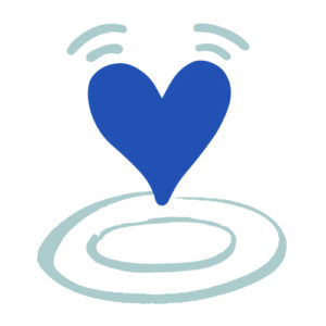 heart ripples, Showing Up As Love image